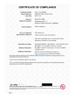 UL Certificate